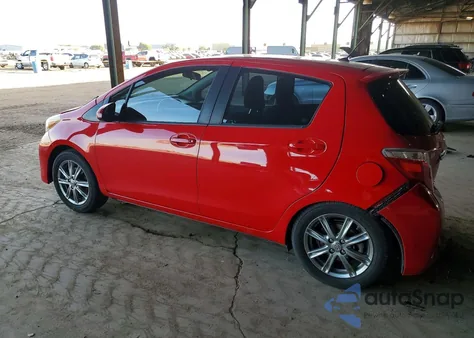 2012 Toyota Yaris z USA, uszkodzony, nr VIN JTDKTUD3XCD529643